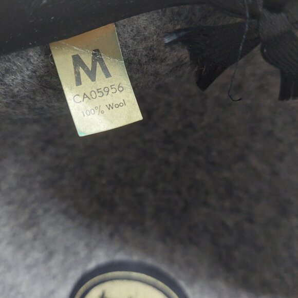 Totes Mens Gray Size Medium Newsboy Hat Cabbie Made in USA - Picture 5 of 9